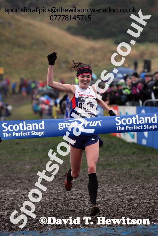 Senior womens Great Edinburgh Cross Country. Photo: David T. Hewitson/Sports for All Pics